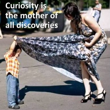 Funducation - funny joke and picture: Curiosity