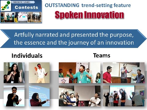 Spoken Innovation - definition, contests, how to speak to inspire